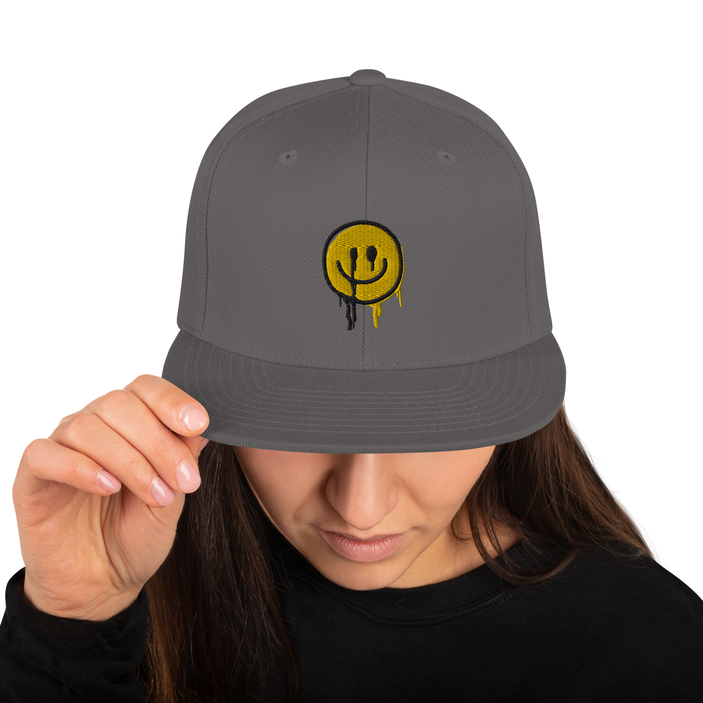 Smile Snapback Hat