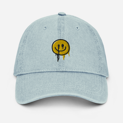 Smiley Denim Hat