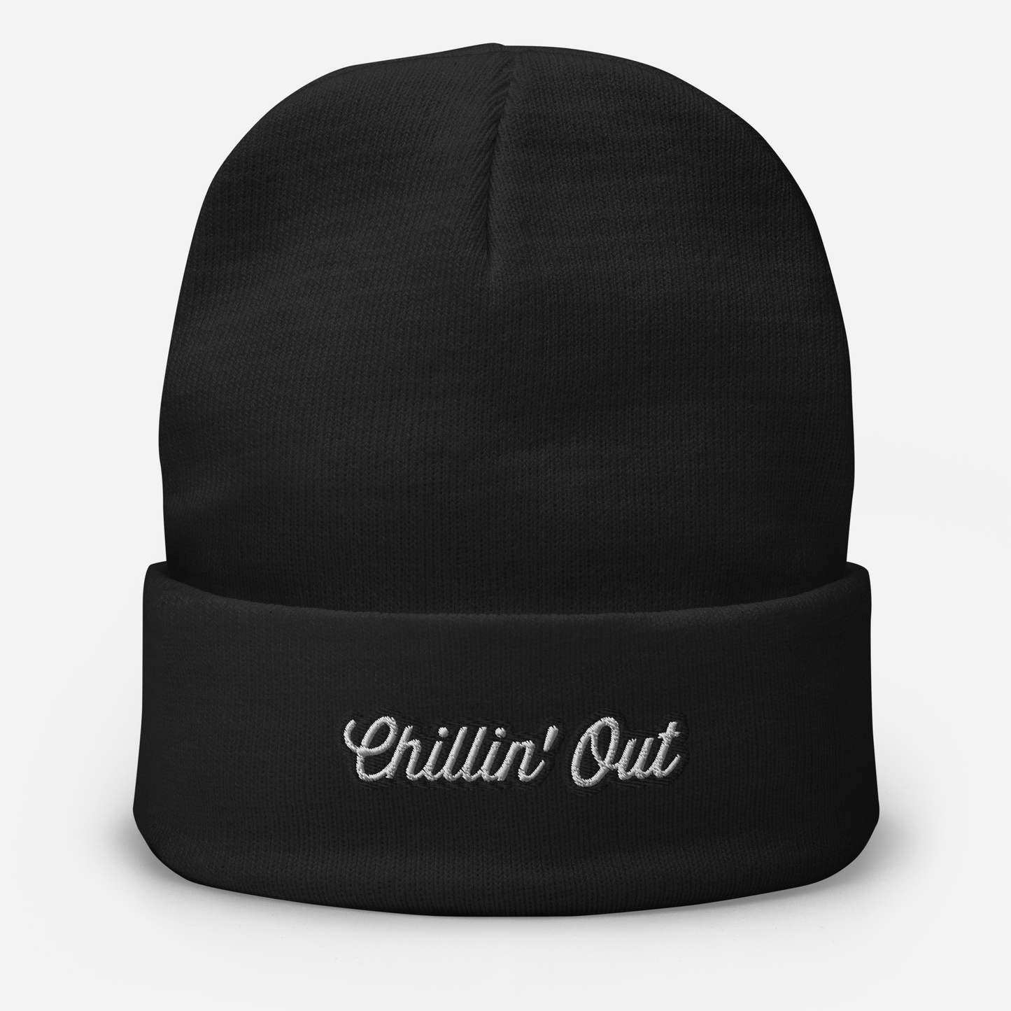 Chillin' Out - Embroidered Beanie