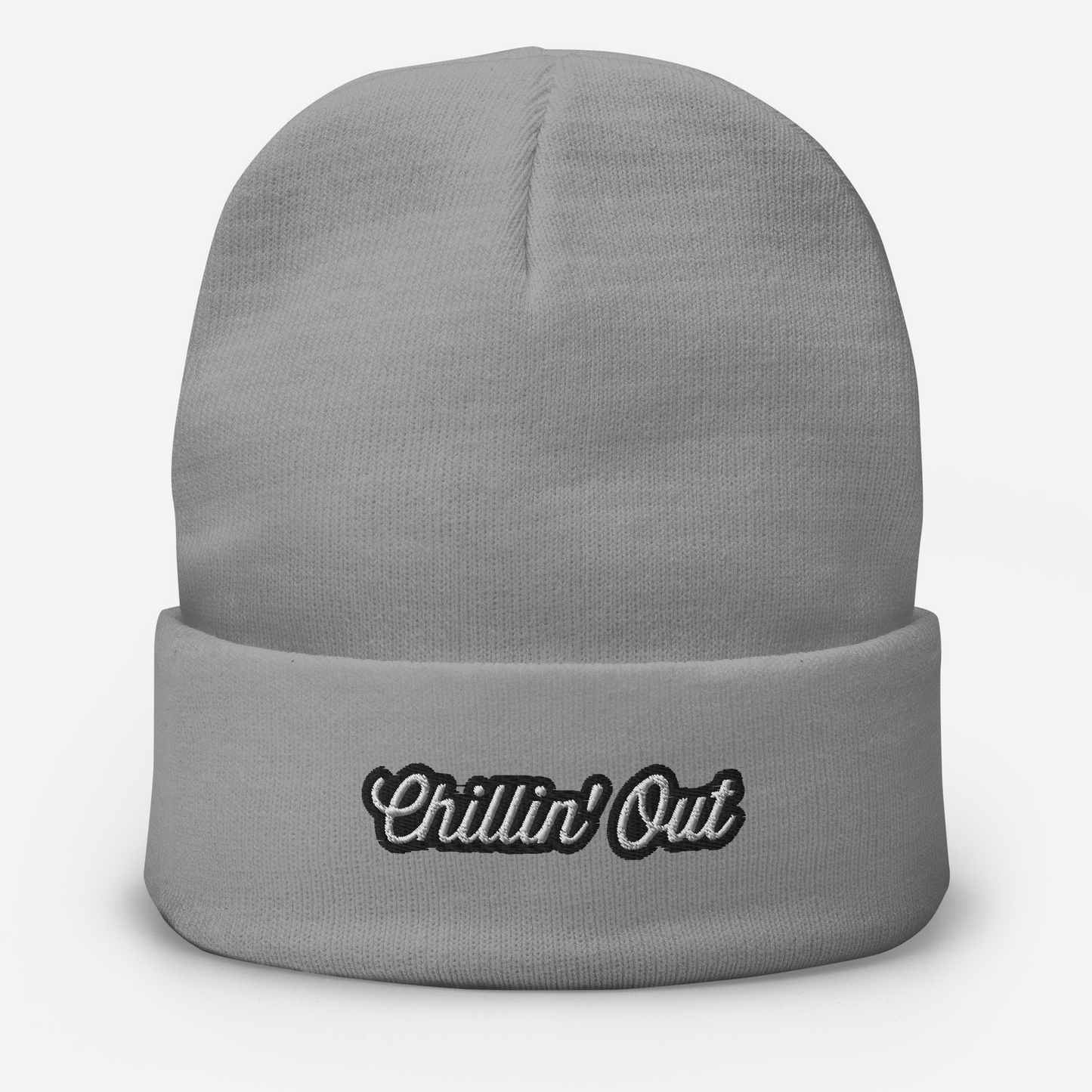Chillin' Out - Embroidered Beanie