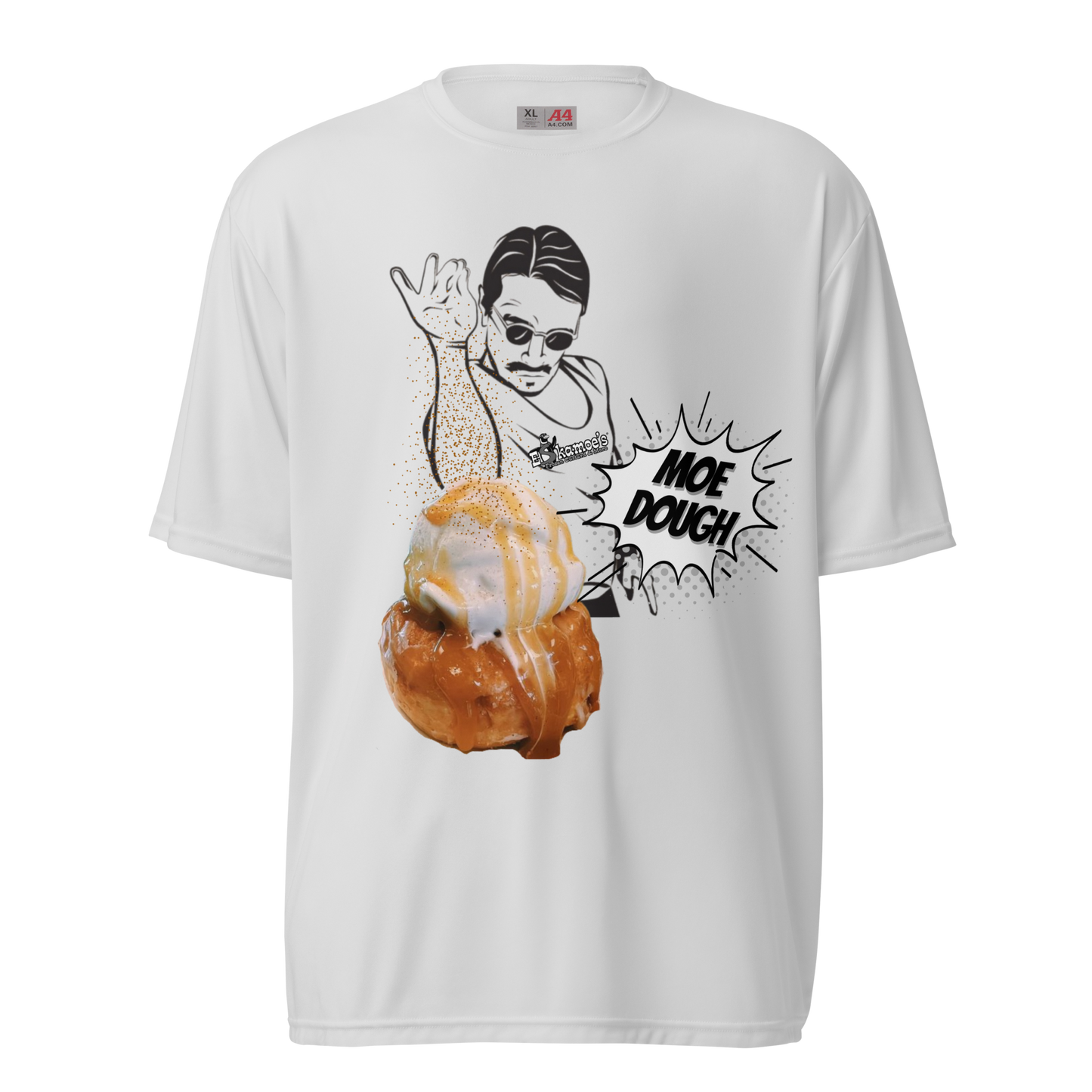 Moe Dough - Unisex performance crew neck t-shirt