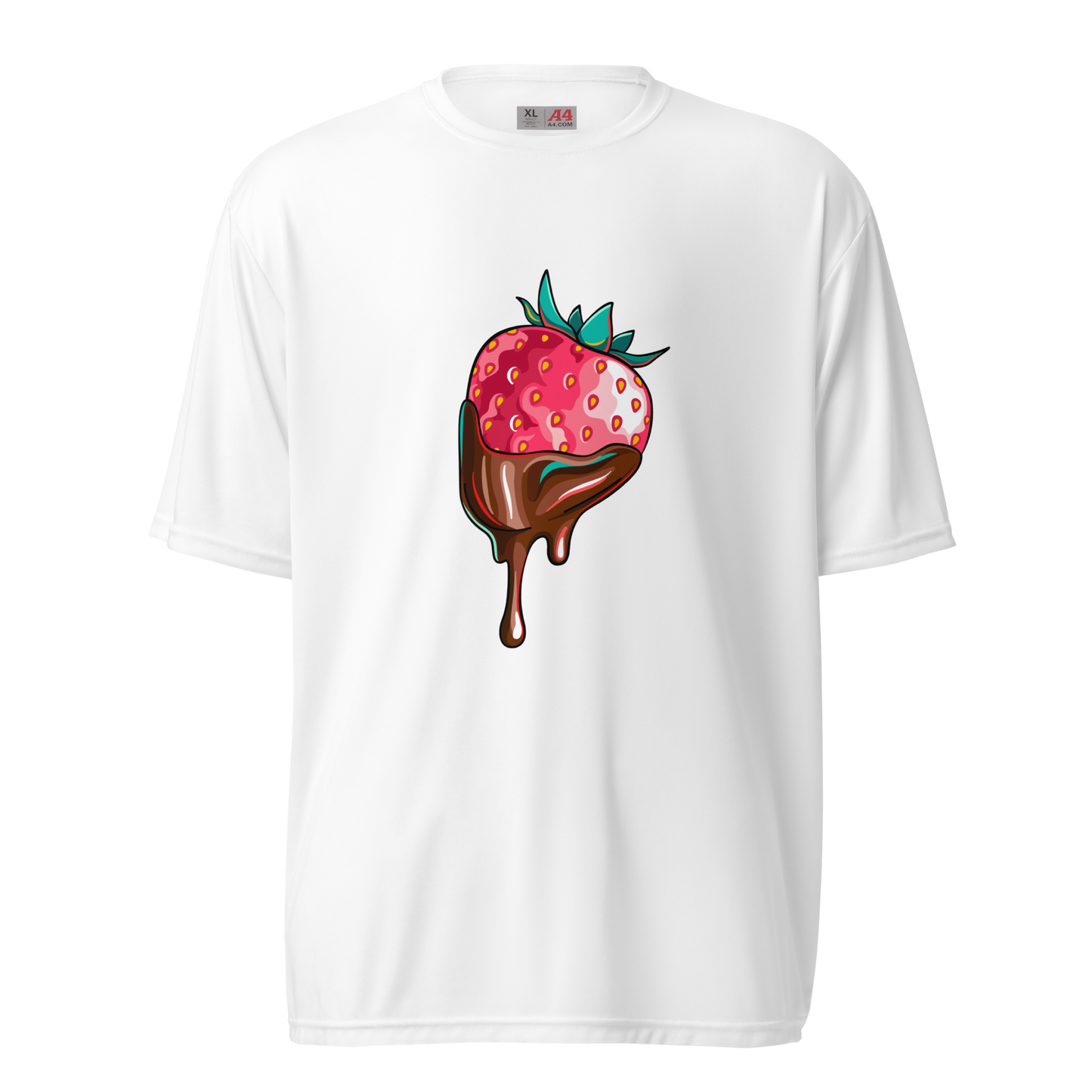 Strawberry Meltdown - Unisex performance crew neck t-shirt