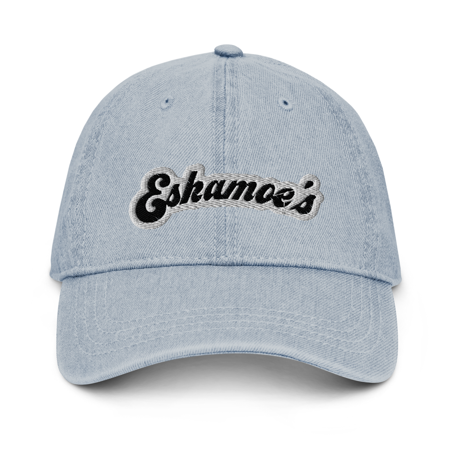 Eskamoe's Denim Hat Embroidered